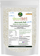 Load image into Gallery viewer, Green Habit Amaranth Puff (Rajgira Puff) | Gluten-Free |Vegan|Non GMO