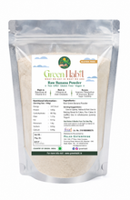 Load image into Gallery viewer, Green Habit Raw Banana Flour - Gluten Free - Fresh Made in the INDIA