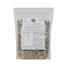 Load image into Gallery viewer, Green Habit Green gram Flakes Nutritious and Gluten-Free Flakes Moong Poha Cereal - High Protein Breakfast Vegan (Green gram Flakes)
