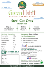 Load image into Gallery viewer, Green Habit Gluten-Free Steel-Cut Oats