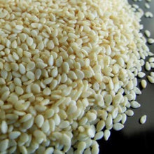 Load image into Gallery viewer, Green Habit Sesame Seeds — Natural, Whole, White, Non-GMO, Raw, Kosher, Bulk, Rich in Calcium, Iron, and Fiber, Great for Baking