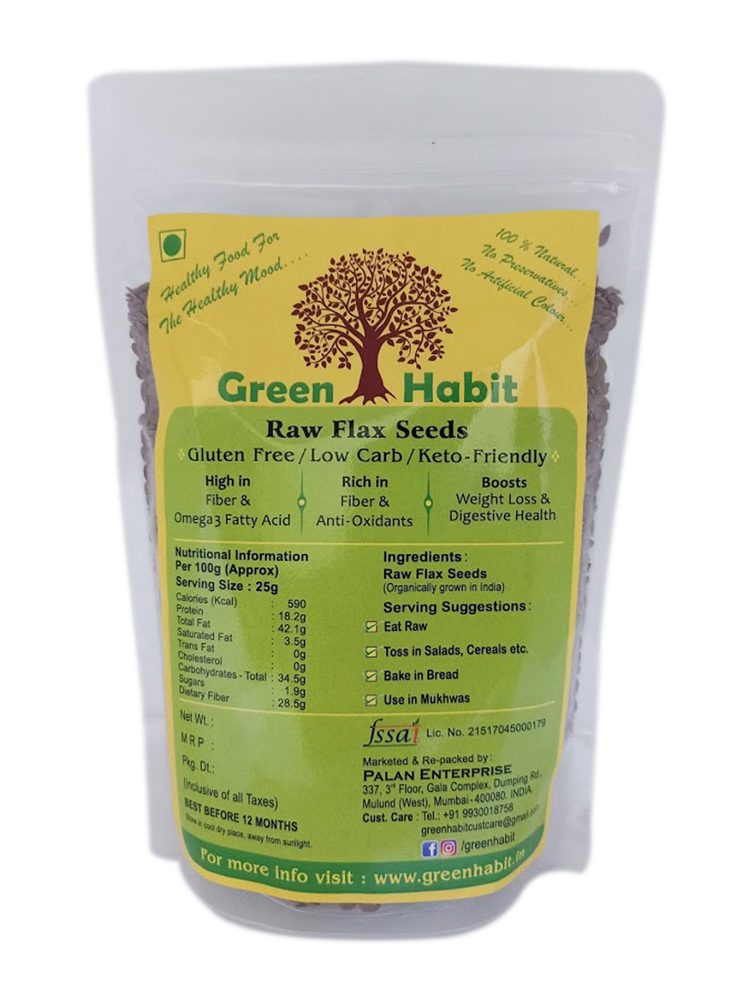 Green Habit Flax Seed - Green Habit