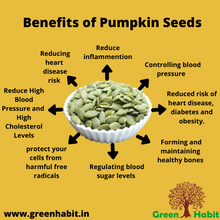 Load image into Gallery viewer, Green habit Pumpkin Seeds - Green Habit