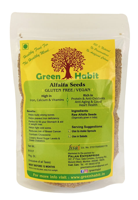 Green Habit Healthy & Nutritious Alfalfa Seeds - Green Habit