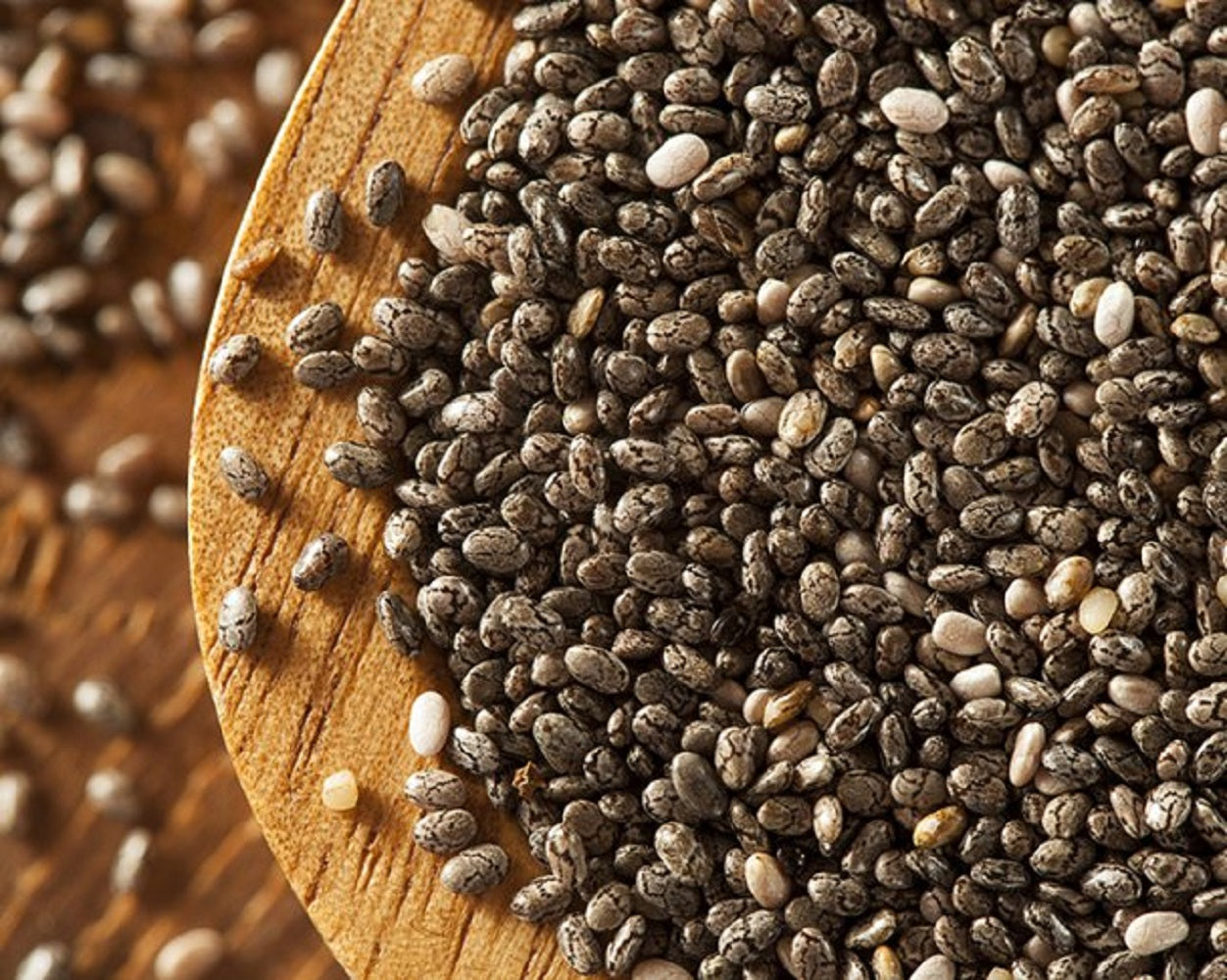 Green Habit Black Chia Seeds For Weight Loss (Salvia Hispanica)