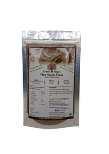 Green Habit Whole Ground Flax Seed Flour, [ Rich in Omega-3, Lingans & Fiber, Gluten-Free,Vegan food.] - Green Habit
